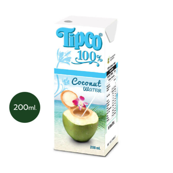 TIPCO น้ำมะพร้าว 100% Coconut Water