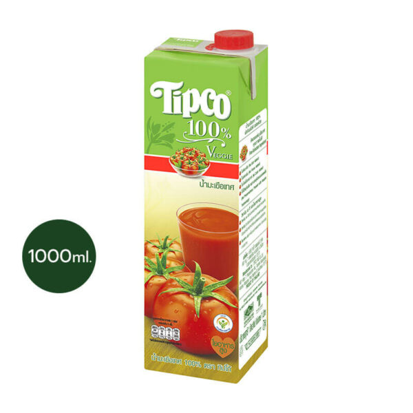 TIPCO น้ำมะเขือเทศ Tomato Juice 100%