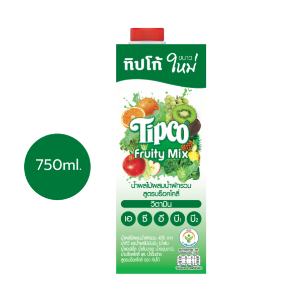 TIPCO Fruity Mix 40%  สูตร  บร็อคโคลี่ 750ml.